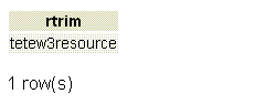 PostgreSQL trim function example2