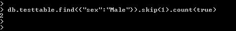 MongoDB count example5