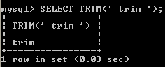 Java Trim Trailing Spaces String