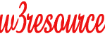 w3resource Logo
