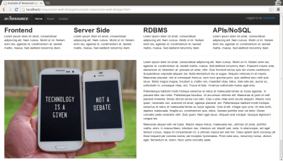 Responsive Web Design Tutorial - w3resource