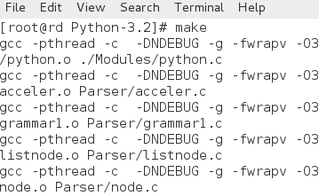 Python install configure