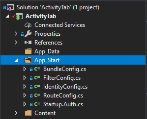 asp.net app start