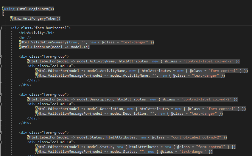 asp.net html helpers
