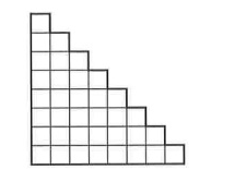 C Exercises: staircase rows format.