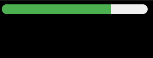 JavaScript progress bar: Dynamic task completion tracking.