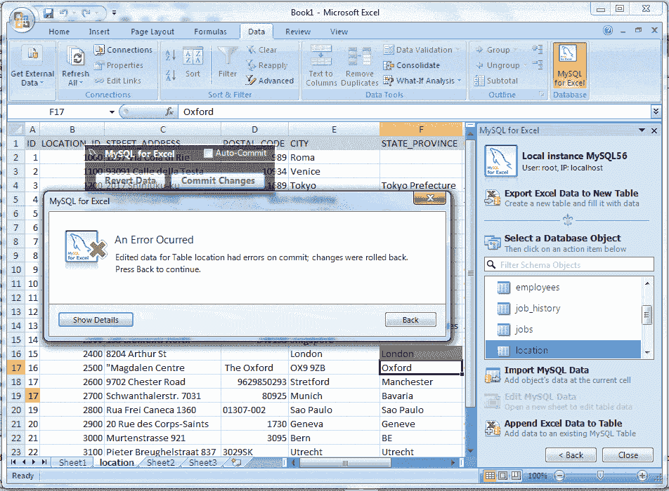 MySQL for excel-1