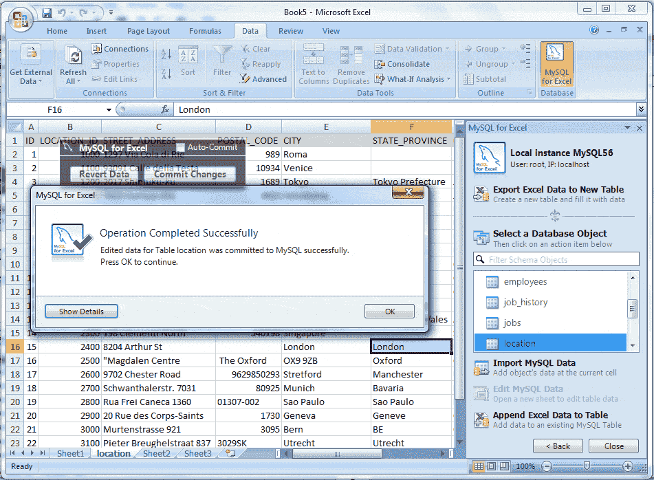 MySQL for excel-1