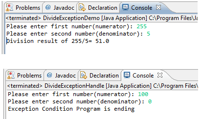 add exception to method signature