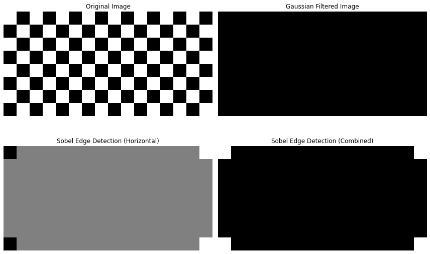 Perform image processing tasks using SciPy's ndimage module