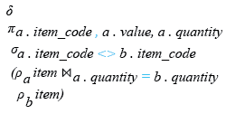 Relational Algebra Expression: Using INNER JOIN and DISTINCT.