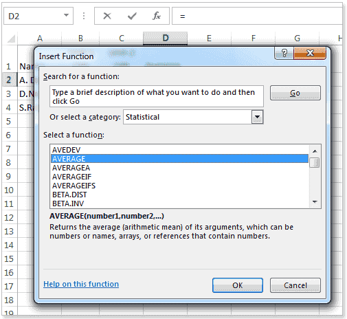 function-dialog-box