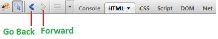 go back and forward