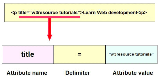 html attribute