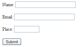 html form element