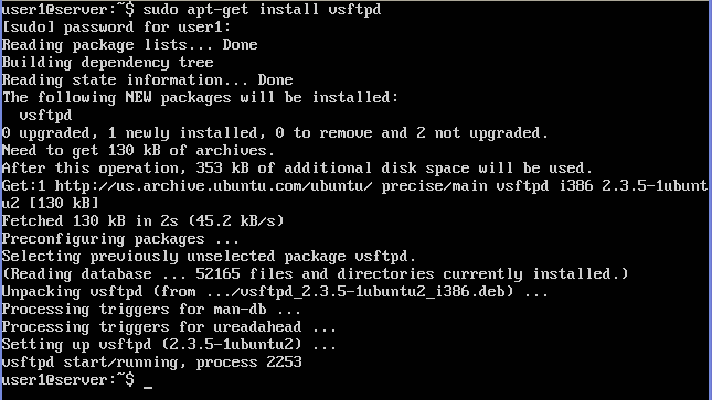 install-vsftp