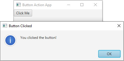 JavaFx: Button click event in JavaFX