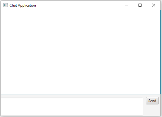 JavaFx: JavaFX Chat application with ListView.