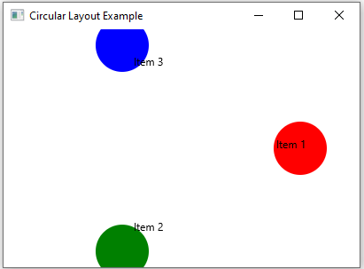 JavaFx: JavaFX Circular layout design.