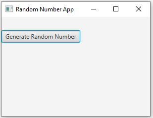 JavaFx: JavaFX Random number generator