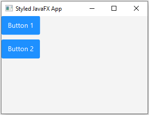 JavaFx: Separating styling from logic in JavaFX with external CSS.