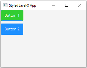 JavaFx: Separating styling from logic in JavaFX with external CSS.