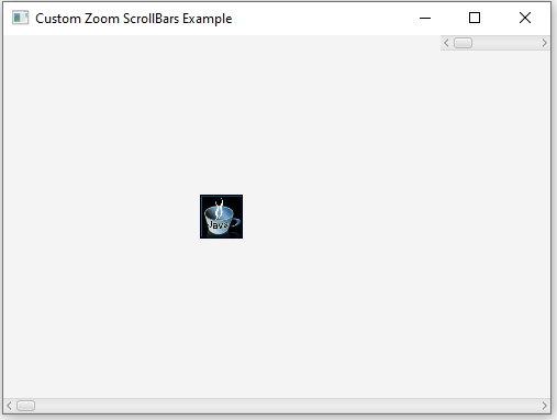 JavaFx: JavaFX Custom zoom ScrollBars example