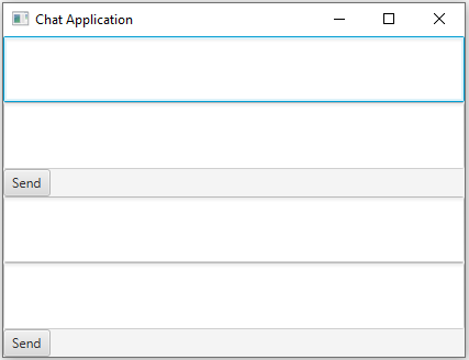 Simple JavaFX Chat Application