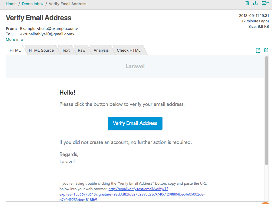 Laravel Email Verification Functionality-2