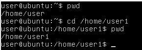 linux cd/user1
