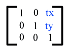 html5 canvas matrix3