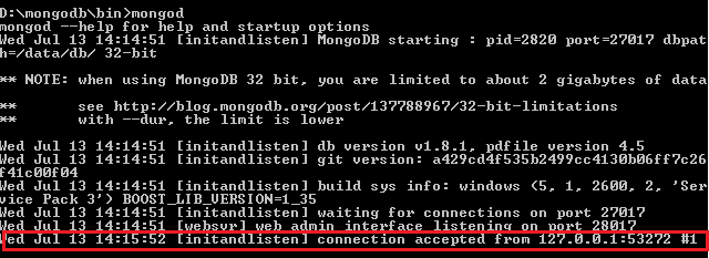 mongodb connected