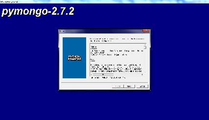 Pymongo windows installer-1
