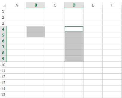 non-adjacent-cells