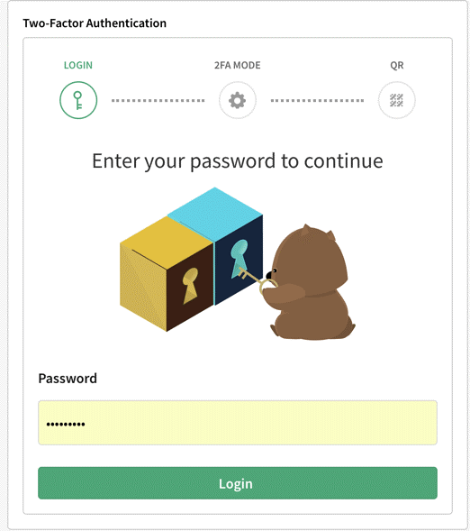 npm enter your password