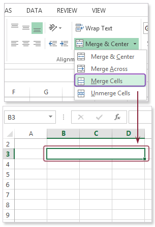 or-merge-cells