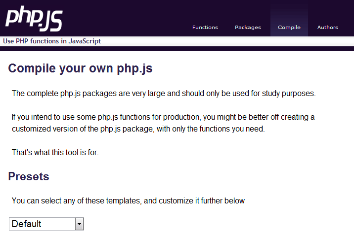 php.js github download