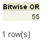 postgresql bitwise OR operator