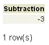 postgresql subtraction operator