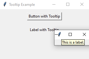 Tkinter: Create interactive tooltips in a Python Tkinter window. Part-2