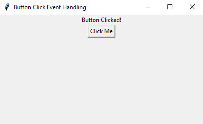 Tkinter: Python Tkinter event handling: Button clicks. Part-2