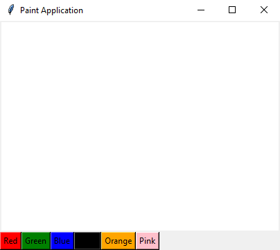 Tkinter: Building a paint application with Python and Tkintert. Part-1