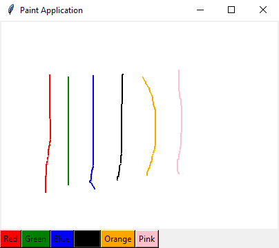 Tkinter: Building a paint application with Python and Tkinter. Part-2
