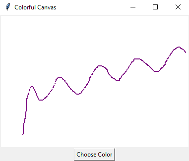 Tkinter: Creating a colorful canvas drawing program with Python and Tkinter. Part-3