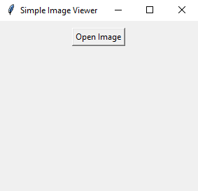 Tkinter: Open and display images. Part-1