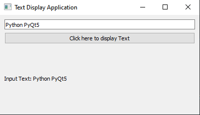 PyQt: Creating a text display application with PyQt. Part-2