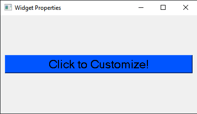 PyQt: Creating a custom widget in PyQt. Part-2