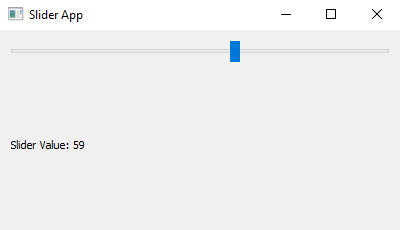 PyQt: Python PyQt slider application. Part-2