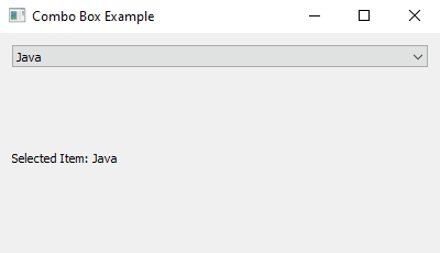 PyQt: Python PyQt comboBox example. Part-3
