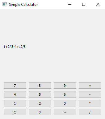 PyQt: Python PyQt simple calculator. Part-2